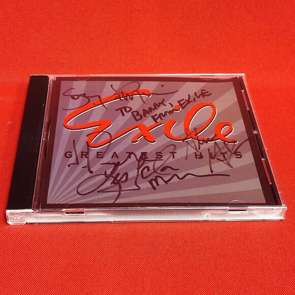 Exile Greatest Hits CD Signed 1986 - Picture 3 of 8